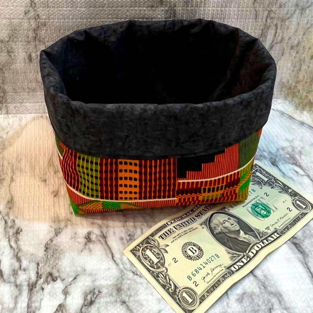 Fabric storage box